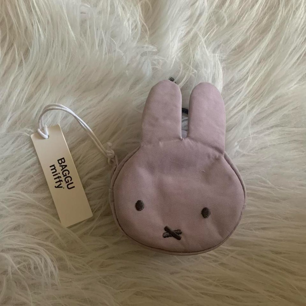 Baggu x Miffy Cream Coin Purse
